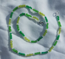 Perlenkette modeschmuck grün gebraucht kaufen  Altdorf, Freimersheim, Venningen