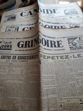 Lot journaux anciens d'occasion  Rochefort