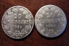 moneta italia argento 1863 usato  Rieti