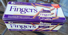 cadburys fingers tin for sale  FARNHAM