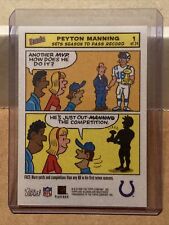 Quadrinhos Peyton Manning 2005 Bazooka SP Indianapolis Colts comprar usado  Enviando para Brazil