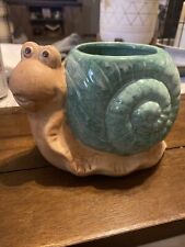 Snail planter ceramic for sale  Norwich