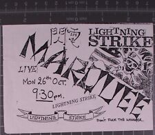 Lightning strike flyer for sale  PRESTON