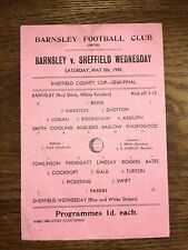 Barnsley sheffield wednesday for sale  WATFORD