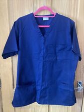 Navy scrub top for sale  LAMPETER
