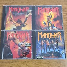 Usado, Lote de 3 CDs Manowar (ímã Heavy Metal Lion Iron Maiden Judas Hammerfall) comprar usado  Enviando para Brazil