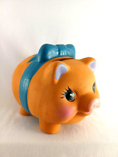 Used, Vintage Earthenware Terra Cotta Piggy Savings Bank Four Star International 1994 for sale  Shipping to South Africa