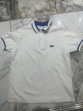 Boys lacoste white for sale  ROTHERHAM