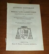 Lettera pastorale mons. usato  Imperia