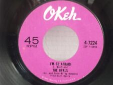 The Opals,Okeh 7224,"I'm So Afraid",EUA,7" 45, 1965 Northern Soul clássico, RARO,M comprar usado  Enviando para Brazil