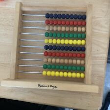 Melissa doug abacus for sale  LIVERPOOL