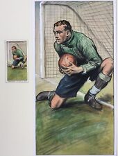 Original painting goalkeeper for sale  GLASTONBURY