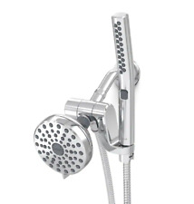 Waterpik 12-spray 5" PressureDual Shower Head and Handheld Shower Head Chrome for sale  Shipping to South Africa