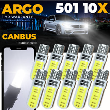 Usado, Lâmpada lateral T10 LED 501 lâmpadas brancas canbus xenônio sem erro para carro W5w luz lateral 10x comprar usado  Enviando para Brazil