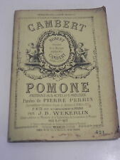 Cambert robert pomone d'occasion  Fontenay-le-Fleury