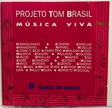 Projeto Tom Brasil - Música Viva (CD 1993 Banco Do Brasil) *Raro* *Bom* comprar usado  Enviando para Brazil