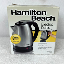 Hamilton Beach Electric Kettle Stainless Steel Cup New Open Box for sale  Shipping to South Africa