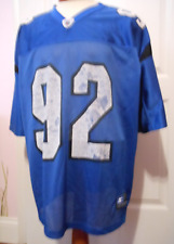 Camiseta deportiva de inicio de la NFL #92 AZUL sólida y malla talla 2XL segunda mano  Embacar hacia Argentina
