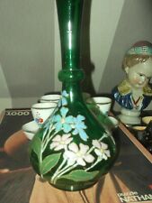 Vase verrerie emaille d'occasion  Friville-Escarbotin