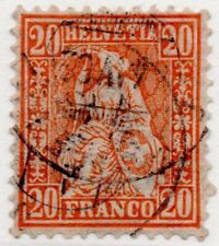 1881 helvetia seduta usato  Udine