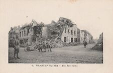 Cpa fismes ruines d'occasion  Reims