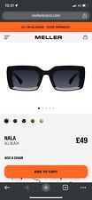 Meller black sunglasses for sale  MAIDSTONE