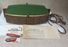 Vintage Electric Salton Hotray Bun Warmer w/ Removable Green Cloth Cover TESTED for sale  Shipping to South Africa