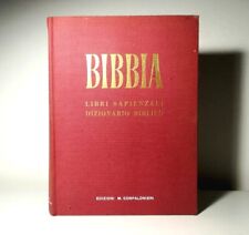 Bibbia libri sapienzali usato  Italia