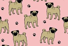 Pink pugs poster for sale  SELBY