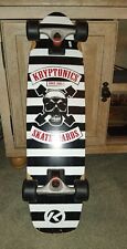 KRYPTONICS 30” LONGBOARD Skate Listras Crânio Gráfico 62MM Rodas comprar usado  Enviando para Brazil