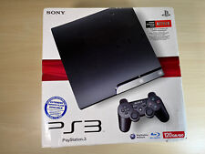 Consola de juegos delgada Sony Playstation 3 PS3 negra 120 GB caja abierta nueva segunda mano  Embacar hacia Argentina