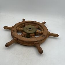 solid wood ships wheel for sale  Livingston