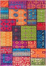 Rainbow patchwork rug for sale  Shipping to Ireland