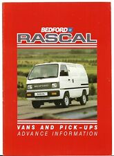 Bedford rascal 1985 for sale  UK