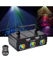 Mini Indoor DJ Stage Lights Laser LED RGB DJ Lights w/ Remote For IndoorParties  for sale  Shipping to South Africa