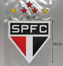 Logotipo emblema futebol futebol futebol transferência de calor remendo ferro São Paulo FC Brasil SPFC, usado comprar usado  Brasil 