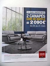 Publicite advertising cuir d'occasion  Villers-lès-Nancy