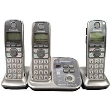 Panasonic Cordless Phones Bluetooth Dect 6.0 PLUS KX-TG7731 3 Handsets Caller ID for sale  Shipping to South Africa