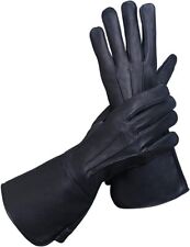 sheep leather black gloves for sale  Cary