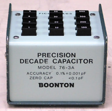 Condensador de década de precisión Boonton 76-3A 1 MHz, 1 pF a 1221 pF segunda mano  Embacar hacia Argentina