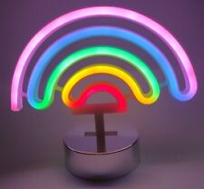 Lâmpada de parede arco-íris LED neon suporte barra casa quarto infantil USB luz noturna comprar usado  Enviando para Brazil