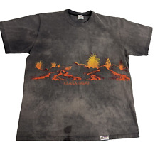 Usado, Camiseta Vintage Crazy Shirts Hawaii Mt Kilauea Volcano Lava M Magma Desbotada comprar usado  Enviando para Brazil