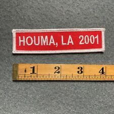 Houma 2001 patch for sale  Dallas