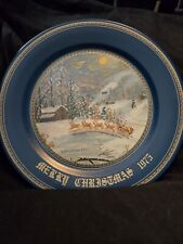 santa christmas plate for sale  Springfield