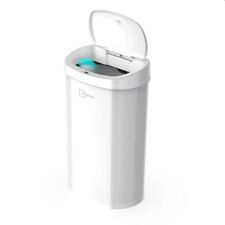 Sensor de movimento Mainstays 13,2 gal/50 L lata de lixo de cozinha, branco comprar usado  Enviando para Brazil