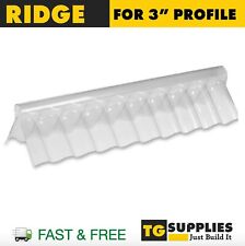 Clear pvc ridge for sale  Shipping to Ireland