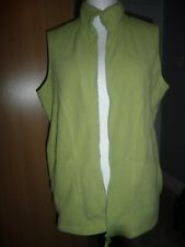 Green fleece zip for sale  EXETER