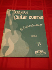 Libro del Curso de Guitarra Española 1 Belwin 1948 Letras Musicales Instrucciones Ilustraciones segunda mano  Embacar hacia Argentina