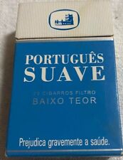Vintage Português Suave Baixo Filtro Teor Cigarros Cigarros Papel Cigarro, usado comprar usado  Enviando para Brazil