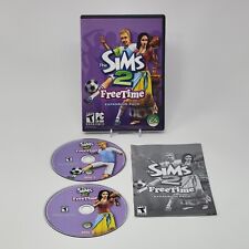 Used, The Sims 2 Freetime Expansion Pack (PC CD) CIB COMPLETE With Key for sale  Shipping to South Africa